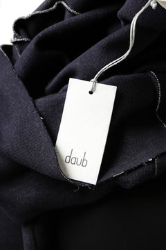 Load image into Gallery viewer, daub ROUND NECK SWEAT PULL OVER / KNIT JERSEY (NAVY)