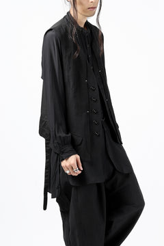 画像をギャラリービューアに読み込む, KLASICA TOPOL BEADS NECKLACE / ONYX+SILVER (MAT BLACK)