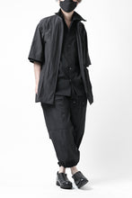 画像をギャラリービューアに読み込む, Y's.... WRINKLE TEXTURE TACTICAL PANTS (BLACK)