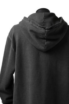 画像をギャラリービューアに読み込む, daub exclusive DYEING HOODIE PULLOVER / COTTON FLEECY (DARK GREY)