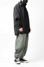 画像をギャラリービューアに読み込む, Y's LOOSEY WORK SHIRT / AIR-TUMBLED COTTON (BLACK)
