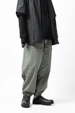 画像をギャラリービューアに読み込む, Y's.... WRINKLE TEXTURE TACTICAL PANTS (KHAKI)