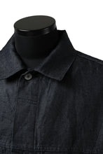 Load image into Gallery viewer, CAPERTICA BIG JEAN JACKET / LINEN DENIM (INDIGO)