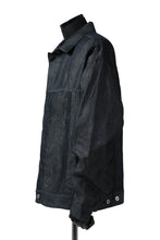 Load image into Gallery viewer, CAPERTICA BIG JEAN JACKET / LINEN DENIM (INDIGO)