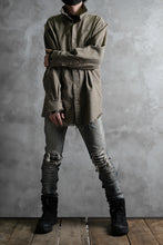 画像をギャラリービューアに読み込む, RESURRECTION HANDMADE vintage damage plaid shirt (KHAKI BEIGE)