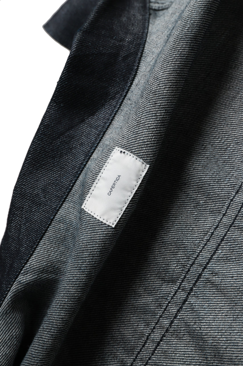 Load image into Gallery viewer, CAPERTICA BIG JEAN JACKET / LINEN DENIM (INDIGO)