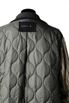 画像をギャラリービューアに読み込む, KLASICA HM-C DOUBLE BREASTED COAT with BONDED LINING / WOOLxSILK BOLD DUNGAREES (BLACK)