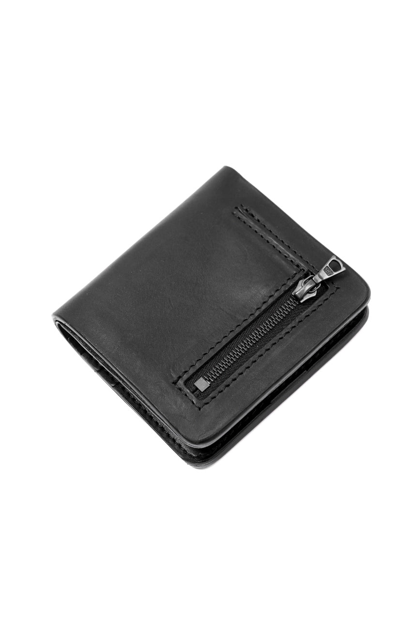 Load image into Gallery viewer, ISAMU KATAYAMA BACKLASH 2-FOLD SMART WALLET / GUIDI CALF (BLACK)