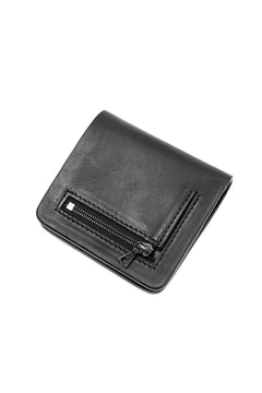 Load image into Gallery viewer, ISAMU KATAYAMA BACKLASH 2-FOLD SMART WALLET / GUIDI CALF (BLACK)