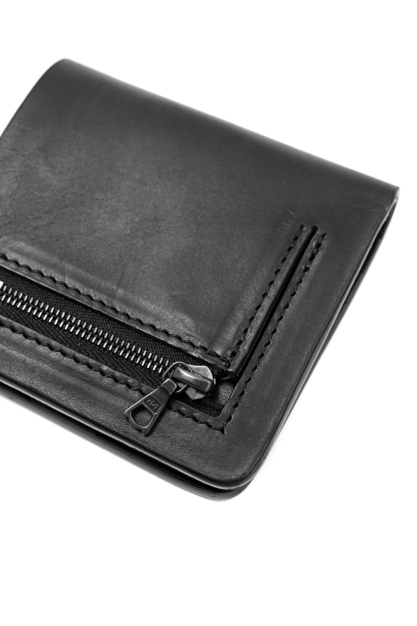 Load image into Gallery viewer, ISAMU KATAYAMA BACKLASH 2-FOLD SMART WALLET / GUIDI CALF (BLACK)