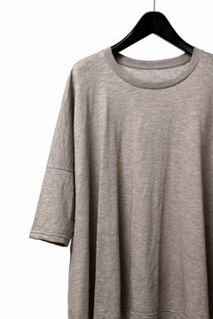画像をギャラリービューアに読み込む, A.F ARTEFACT OVER SIZED DOLMAN TEE / SLAB JERSEY (BEIGE)