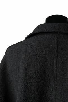 画像をギャラリービューアに読み込む, KLASICA CHEVAL WORK JACKET / WOOLxSILK BOLD DUNGAREES (BLACK)