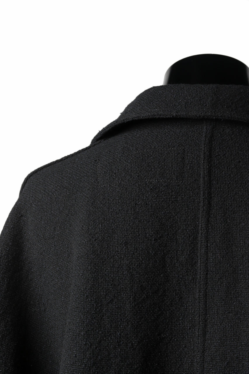 画像をギャラリービューアに読み込む, KLASICA CHEVAL WORK JACKET / WOOLxSILK BOLD DUNGAREES (BLACK)