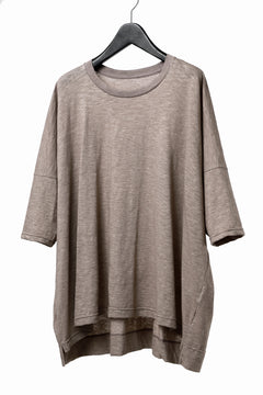 画像をギャラリービューアに読み込む, A.F ARTEFACT OVER SIZED DOLMAN TEE / SLAB JERSEY (BEIGE)