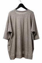 画像をギャラリービューアに読み込む, A.F ARTEFACT OVER SIZED DOLMAN TEE / SLAB JERSEY (BEIGE)