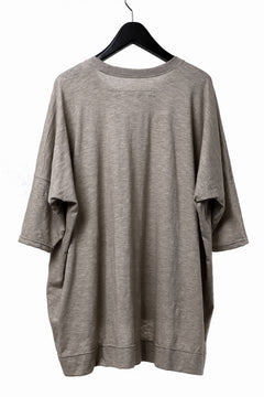 画像をギャラリービューアに読み込む, A.F ARTEFACT OVER SIZED DOLMAN TEE / SLAB JERSEY (BEIGE)
