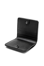 Load image into Gallery viewer, ISAMU KATAYAMA BACKLASH 2-FOLD SMART WALLET / GUIDI CALF (BLACK)