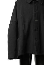 画像をギャラリービューアに読み込む, KLASICA CHEVAL WORK JACKET / WOOLxSILK BOLD DUNGAREES (BLACK)