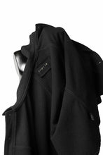 画像をギャラリービューアに読み込む, KLASICA CHEVAL WORK JACKET / WOOLxSILK BOLD DUNGAREES (BLACK)