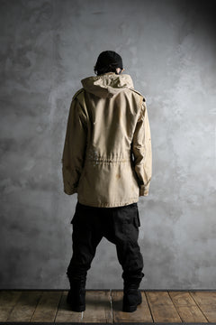 画像をギャラリービューアに読み込む, RESURRECTION HANDMADE vintage damage M-65 jacket (DESIRT BEIGE)