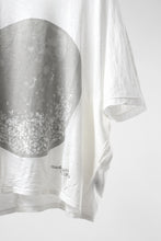 画像をギャラリービューアに読み込む, A.F ARTEFACT DOLMAN BIG TEE / ABSTRACT PRINT Ver. / SLAB JERSEY (WHITE)