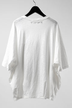 画像をギャラリービューアに読み込む, A.F ARTEFACT DOLMAN BIG TEE / ABSTRACT PRINT Ver. / SLAB JERSEY (WHITE)