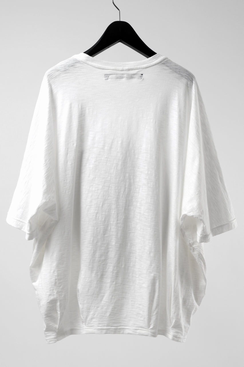 画像をギャラリービューアに読み込む, A.F ARTEFACT DOLMAN BIG TEE / ABSTRACT PRINT Ver. / SLAB JERSEY (WHITE)