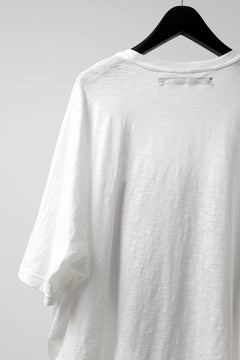 画像をギャラリービューアに読み込む, A.F ARTEFACT DOLMAN BIG TEE / ABSTRACT PRINT Ver. / SLAB JERSEY (WHITE)