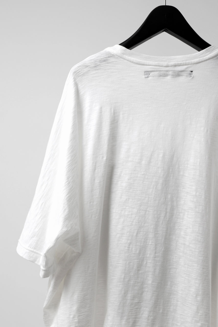 画像をギャラリービューアに読み込む, A.F ARTEFACT DOLMAN BIG TEE / ABSTRACT PRINT Ver. / SLAB JERSEY (WHITE)