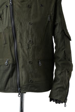 画像をギャラリービューアに読み込む, BACKLASH xx LOOM exclusive The Re-BUILD VINTAGE CUSTOM DOUBLE RIDERS JACKET (ARMY FIELD-A)