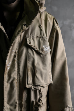 画像をギャラリービューアに読み込む, RESURRECTION HANDMADE vintage damage M-65 jacket (DESIRT BEIGE)