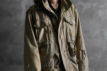 画像をギャラリービューアに読み込む, RESURRECTION HANDMADE vintage damage M-65 jacket (DESIRT BEIGE)