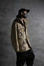 画像をギャラリービューアに読み込む, RESURRECTION HANDMADE vintage damage M-65 jacket (DESIRT BEIGE)