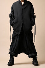 画像をギャラリービューアに読み込む, SOSNOVSKA exclusive WIDE PATCH POCKET BOMBER JACKET (BLACK)