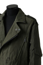 画像をギャラリービューアに読み込む, BACKLASH xx LOOM exclusive The Re-BUILD VINTAGE CUSTOM DOUBLE RIDERS JACKET (ARMY FIELD-A)