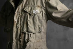 画像をギャラリービューアに読み込む, RESURRECTION HANDMADE vintage damage M-65 jacket (DESIRT BEIGE)