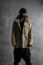 画像をギャラリービューアに読み込む, RESURRECTION HANDMADE vintage damage M-65 jacket (DESIRT BEIGE)