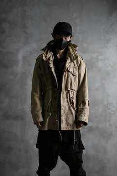 画像をギャラリービューアに読み込む, RESURRECTION HANDMADE vintage damage M-65 jacket (DESIRT BEIGE)