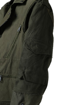 画像をギャラリービューアに読み込む, BACKLASH xx LOOM exclusive The Re-BUILD VINTAGE CUSTOM DOUBLE RIDERS JACKET (ARMY FIELD-A)