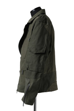 画像をギャラリービューアに読み込む, BACKLASH xx LOOM exclusive The Re-BUILD VINTAGE CUSTOM DOUBLE RIDERS JACKET (ARMY FIELD-A)