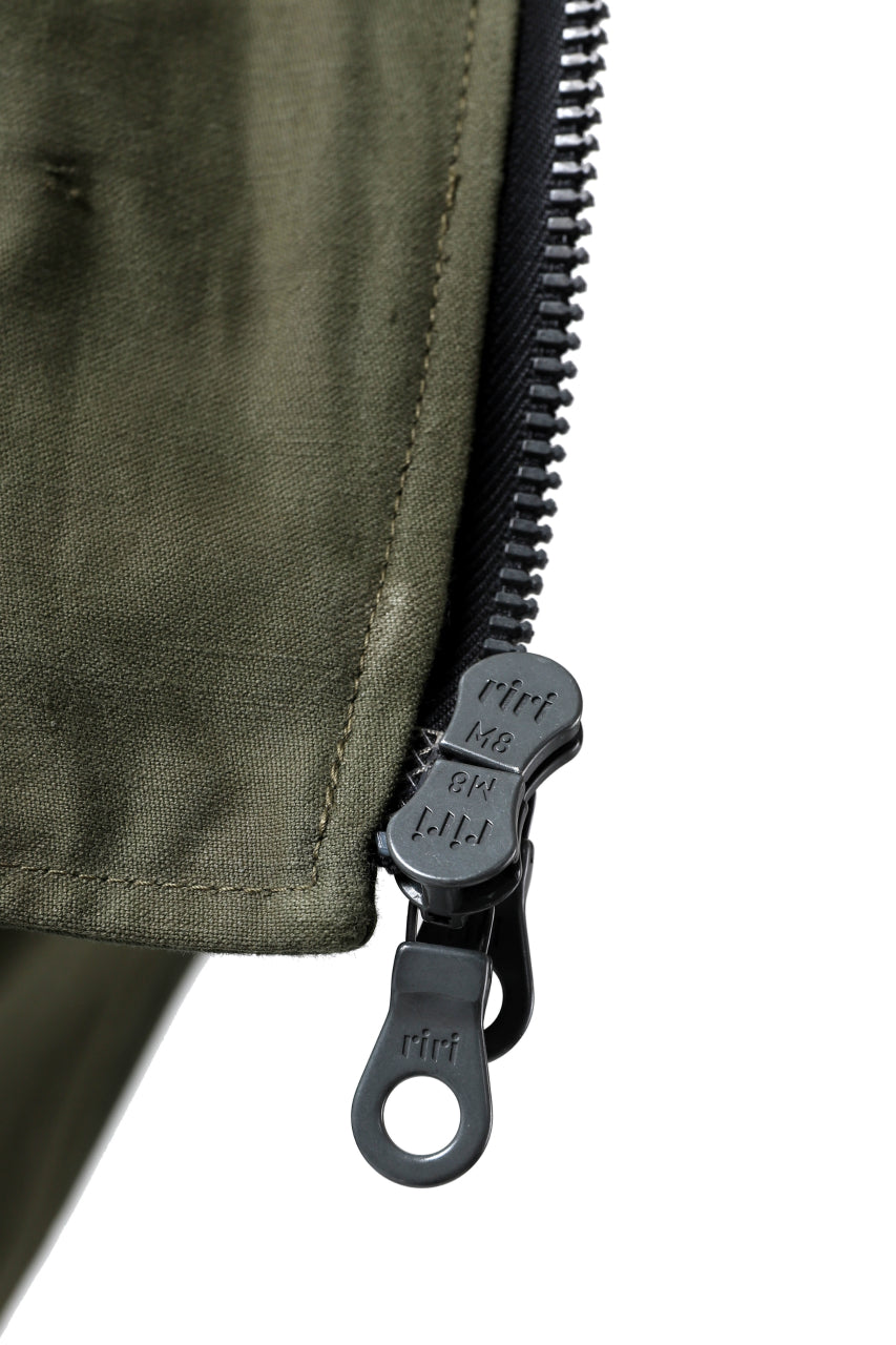 画像をギャラリービューアに読み込む, BACKLASH xx LOOM exclusive The Re-BUILD VINTAGE CUSTOM DOUBLE RIDERS JACKET (ARMY FIELD-A)