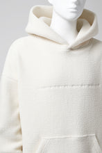 画像をギャラリービューアに読み込む, A.F ARTEFACT "FLUFFY" EMBROIDERED HOODIE / BomberFLEECE (IVORY)