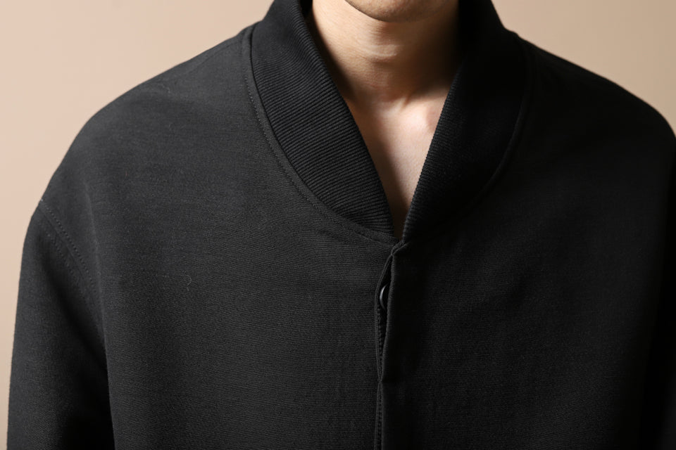 画像をギャラリービューアに読み込む, SOSNOVSKA exclusive WIDE PATCH POCKET BOMBER JACKET (BLACK)