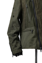 画像をギャラリービューアに読み込む, BACKLASH xx LOOM exclusive The Re-BUILD VINTAGE CUSTOM DOUBLE RIDERS JACKET (ARMY FIELD-B)