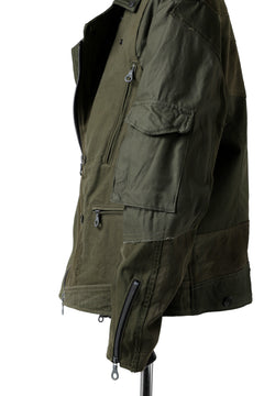 画像をギャラリービューアに読み込む, BACKLASH xx LOOM exclusive The Re-BUILD VINTAGE CUSTOM DOUBLE RIDERS JACKET (ARMY FIELD-B)