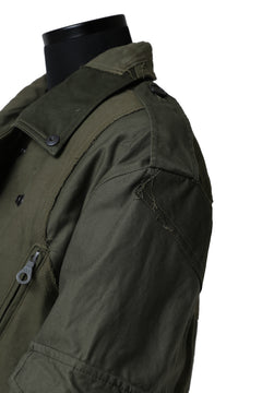 画像をギャラリービューアに読み込む, BACKLASH xx LOOM exclusive The Re-BUILD VINTAGE CUSTOM DOUBLE RIDERS JACKET (ARMY FIELD-B)