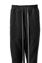 画像をギャラリービューアに読み込む, A.F ARTEFACT "FLUFFY" EMBROIDERED TRACK PANTS / BomberFLEECE (BLACK)