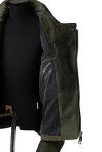 画像をギャラリービューアに読み込む, BACKLASH xx LOOM exclusive The Re-BUILD VINTAGE CUSTOM DOUBLE RIDERS JACKET (ARMY FIELD-B)