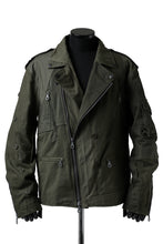 画像をギャラリービューアに読み込む, BACKLASH xx LOOM exclusive The Re-BUILD VINTAGE CUSTOM DOUBLE RIDERS (ARMY FIELD-C)