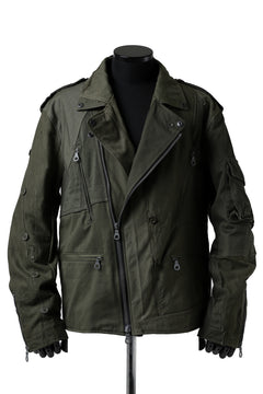 画像をギャラリービューアに読み込む, BACKLASH xx LOOM exclusive The Re-BUILD VINTAGE CUSTOM DOUBLE RIDERS (ARMY FIELD-C)